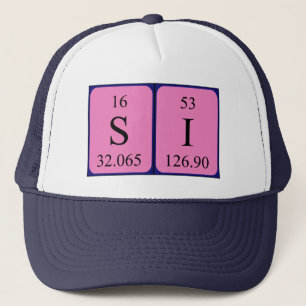 Si periodic table name hat 1