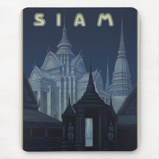 Siam - Beautiful Bangkok Mouse Mat (Front)