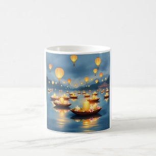 Siam Loi Krathong Tradition Coffee Mug