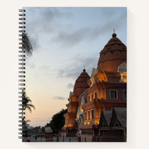 Siam Park Golden Sunset Architecture – Tenerife  Notebook