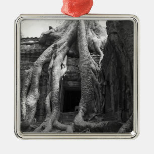 Siam Reap, Cambodia. Just outside of Siam Reap, Metal Tree Decoration