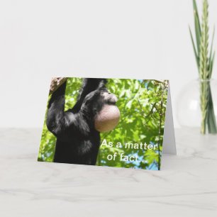Siamang Thinking of You Card