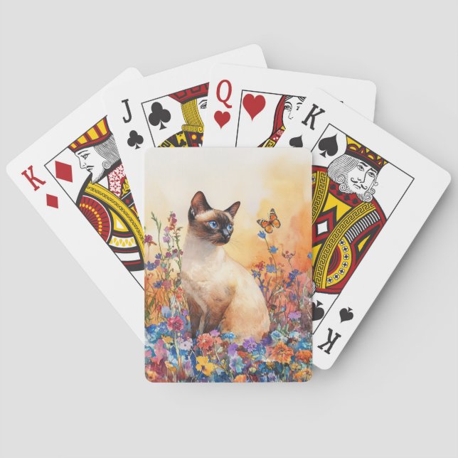Siamese 1 - Playing Cards (Back)