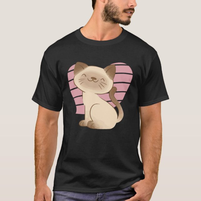Siamese cat  2 T-Shirt (Front)
