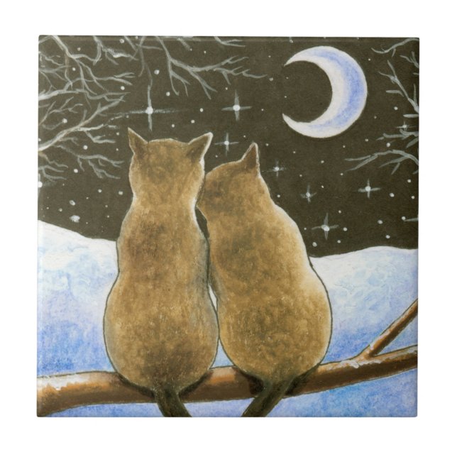 Siamese Cat 584 Tile (Front)