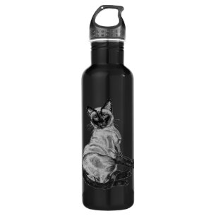 Siamese Cat 710 Ml Water Bottle