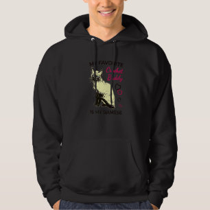 Siamese Cat And Crocheting Hoodie