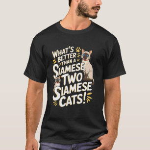 Siamese Cat Breed Kitty Lover Animal Pet Kitten Me T-Shirt