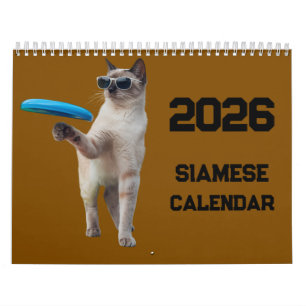 Siamese Cat Calendar