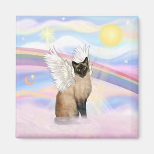 Siamese Cat - Clouds Magnet