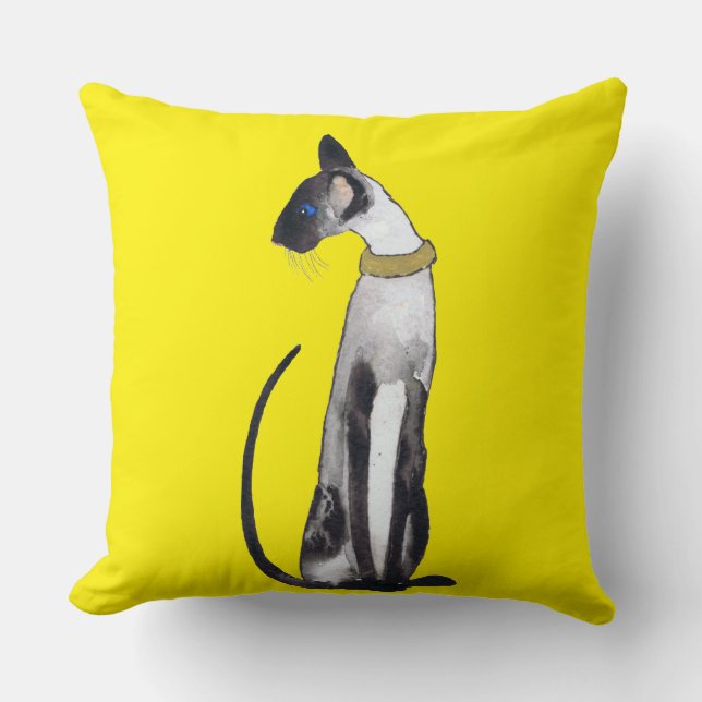 SIAMESE CAT CUSHION (Front)