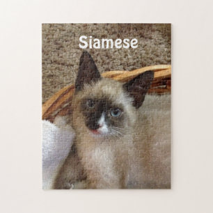 Siamese cat cute jigsaw puzzle