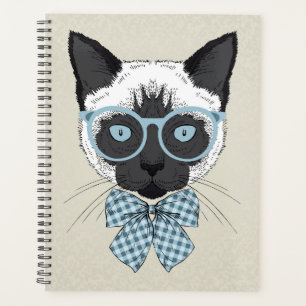 Siamese Cat Fashion Smart Planner