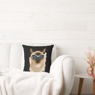 Siamese Cat for Cat Lovers Cushion