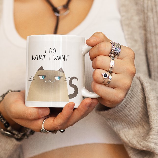 Siamese Cat Funny Quote Mug (Creator Uploaded)