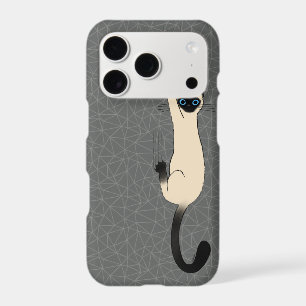 Siamese Cat Hanging On   Funny Cat