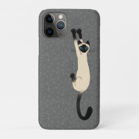 Siamese Cat Hanging On | Funny Cat