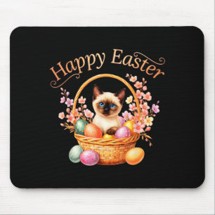 Siamese Cat Happy Easter Cute Siamese Cat Mum Mouse Mat