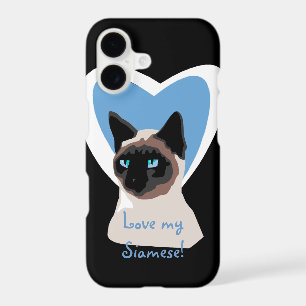 Siamese Cat Love  iPhone 5 Case