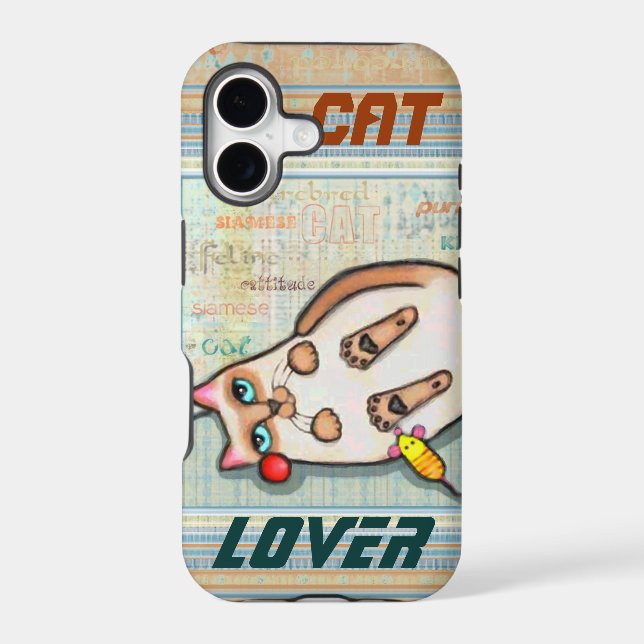 Siamese Cat Lover Case-Mate iPhone 5 Barely There (Back)
