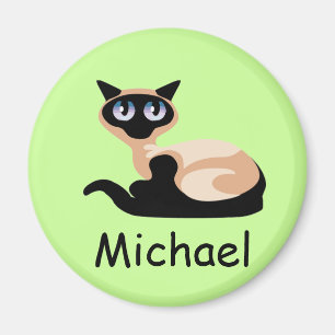 Siamese Cat Magnet