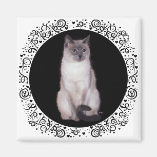 Siamese Cat Magnet