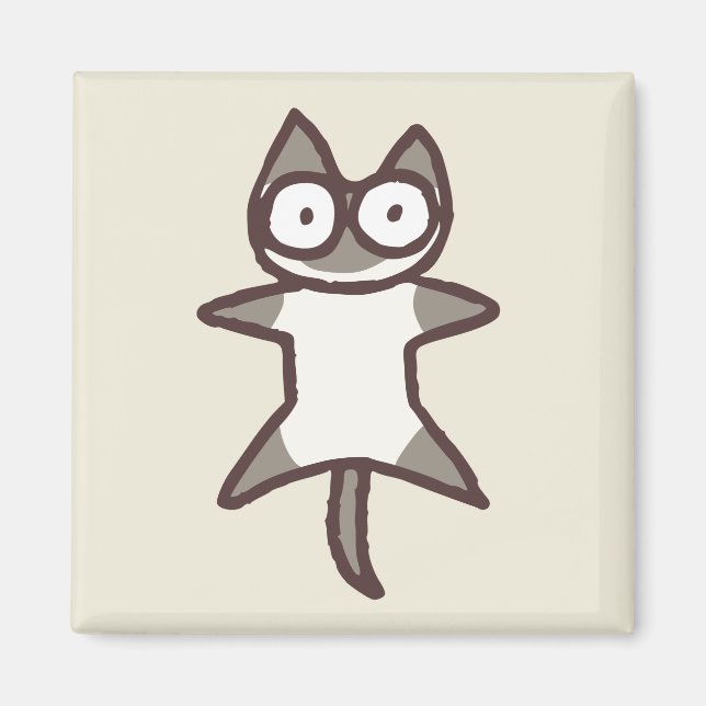 Siamese Cat Magnet (Front)