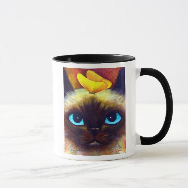 SIAMESE CAT MUG (Right)