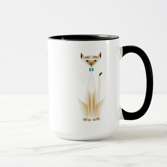 Siamese Cat Mug (Right)