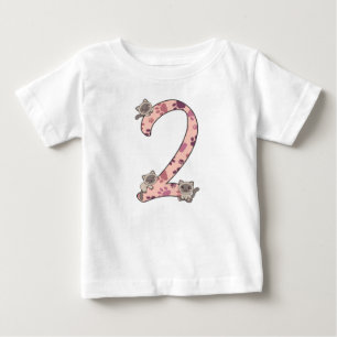 Siamese Cat Second Birthday For Kids Cats Baby T-S T-Shirt