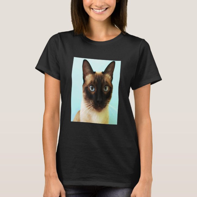 Siamese cat T-Shirt (Front)