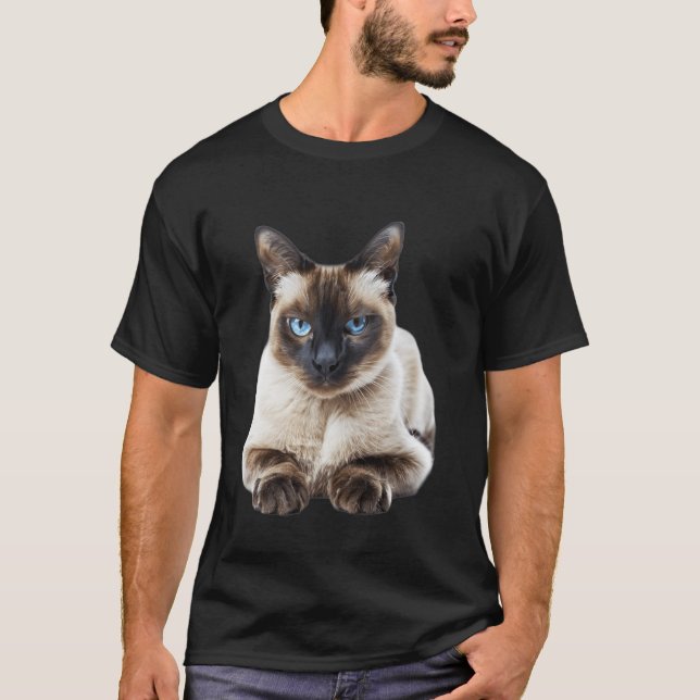 Siamese Cat T-Shirt (Front)
