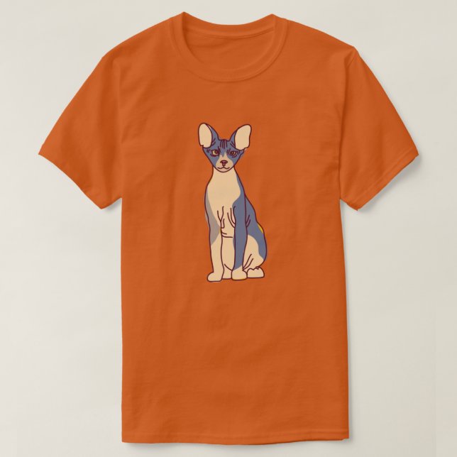 Siamese Cat T-Shirt (Design Front)