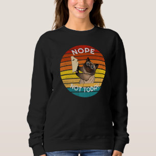 Siamese Cat Tee Men Women Funny Not Today Sunset R