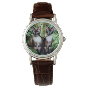 Siamese Cat Twins, Ladies Watch