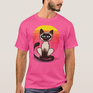 Siamese Cat Vapour T-Shirt