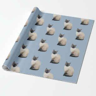 Siamese Cat Wrapping Paper