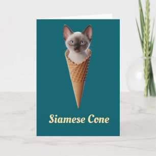 Siamese Cone Card