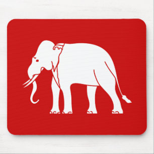 Siamese Elephant Mouse Mat