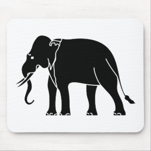 Siamese Elephant Mouse Mat