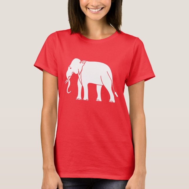 Siamese Elephant T-Shirt (Front)