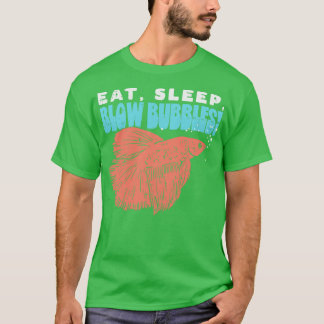 Siamese Fighting Betta Fish Splendens Gift Idea T-Shirt