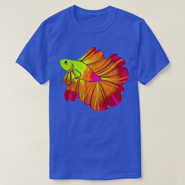 Siamese fighting fish 39 T-Shirt (Design Front)