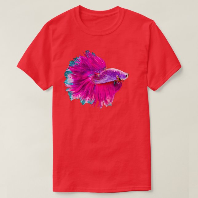 Siamese fighting fish 40 T-Shirt (Design Front)