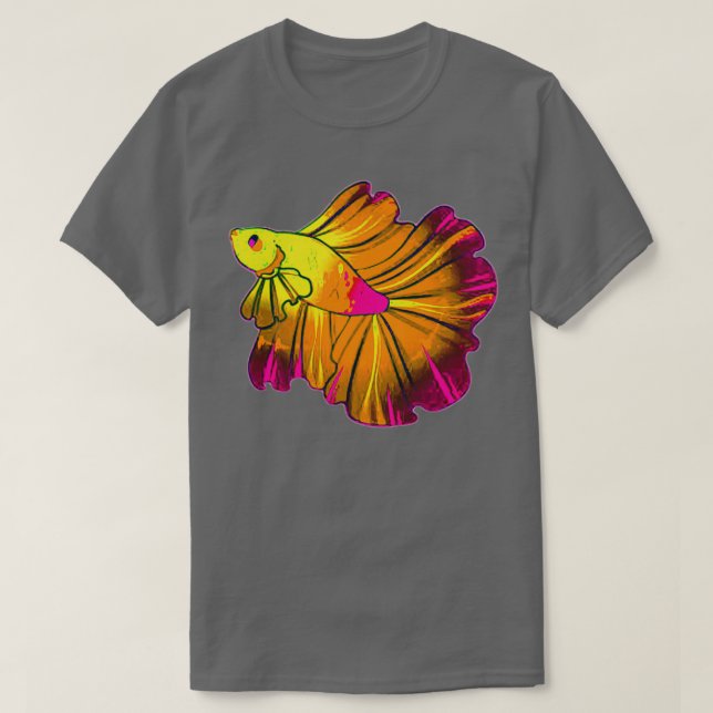Siamese fighting fish 7 T-Shirt (Design Front)