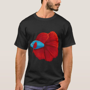 Siamese Fighting Fish, Betta Fish lover Tee Gift F