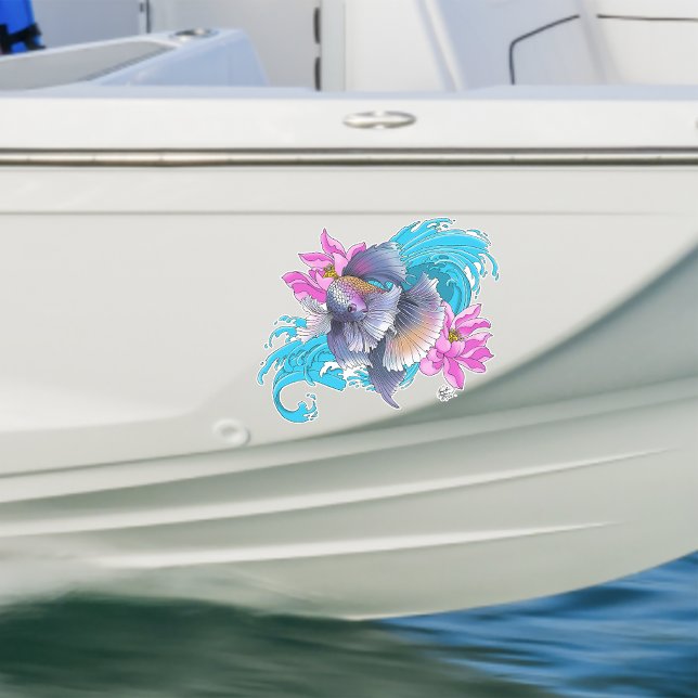  Siamese Fighting Fish Floral (Creator Uploaded)