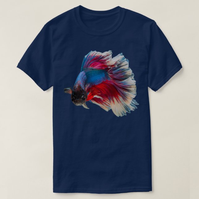 Siamese Fighting fish lovely design for people who T-Shirt (Design Front)