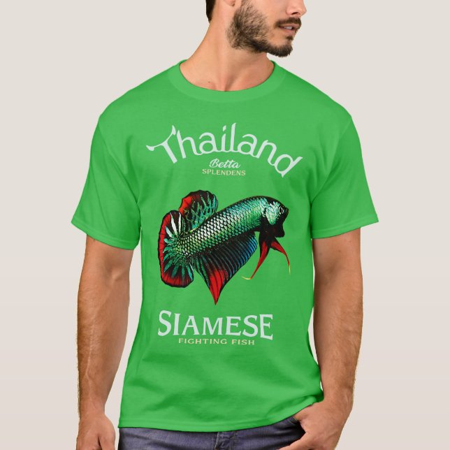 Siamese Fighting Fish T-Shirt (Front)