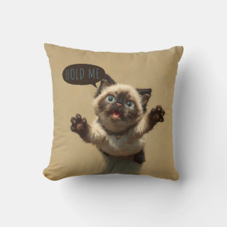 (Siamese) "Hold Me" Emotional Support Cushion
